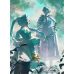 Frieren - Frieren & Himmel Statue Forest Scene