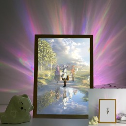 Frieren - Frieren & Companions Journey Reflection Art