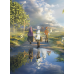 Frieren - Frieren & Companions Journey Reflection Art