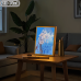 Frieren-Frieren Blue Floral Art
