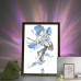 Frieren - Frieren Blue Flower & Scroll Art Scene