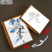 Frieren - Frieren Blue Flower & Scroll Art Scene
