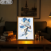 Frieren - Frieren Blue Flower & Scroll Art Scene