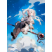 Frieren - Frieren Flying on Staff Cloudscape Art
