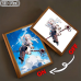 Frieren - Frieren Flying on Staff Cloudscape Art