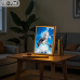 Frieren - Frieren Flying on Staff Cloudscape Art