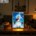 Frieren - Frieren Flying on Staff Cloudscape Art
