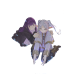Frieren - Frieren & Fern Blue Flower Field Support Scene