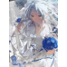 Frieren - Frieren Wedding Dress with Blue Bouquet Art