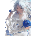 Frieren - Frieren Wedding Dress with Blue Bouquet Art