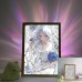 Frieren - Frieren Wedding Dress with Blue Bouquet Art