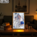 Frieren - Frieren Wedding Dress with Blue Bouquet Art
