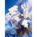 Frieren - Frieren with Fern & Stark Blue Flower Field Art