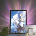 Frieren - Frieren with Fern & Stark Blue Flower Field Art