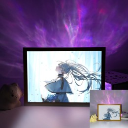 Frieren - Frieren Blue Flower Forest Ethereal Scene