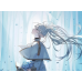 Frieren - Frieren Blue Flower Forest Ethereal Scene