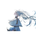 Frieren - Frieren Blue Flower Forest Ethereal Scene
