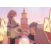Frieren-Himmel Proposing to Frieren Town Clock Tower Scene