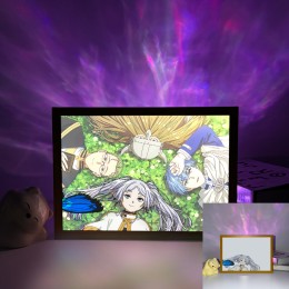 Frieren - Hero Party Lying on Clover Field Casual Scene